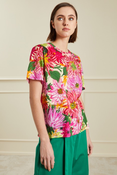 Cotton jersey T-shirt Intrend
