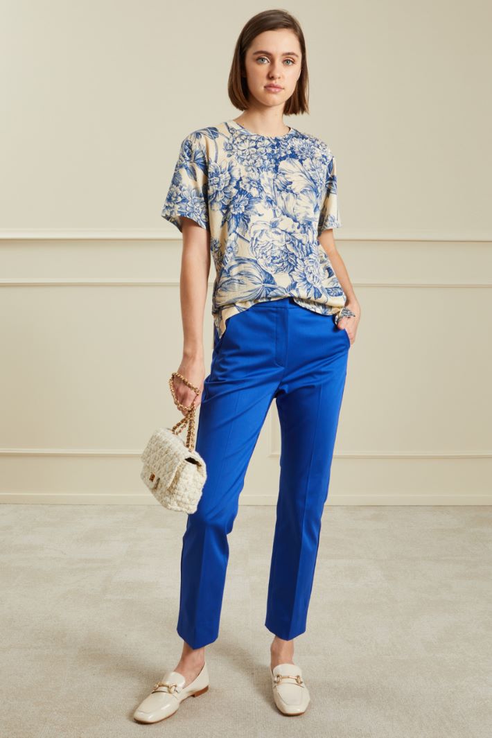 Cotton jersey T-shirt Intrend