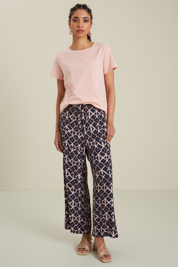 Stretch cotton T-shirt Intrend