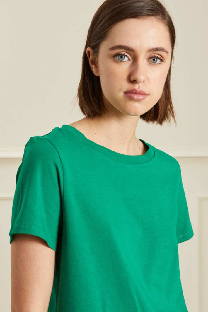Stretch cotton T-shirt Intrend