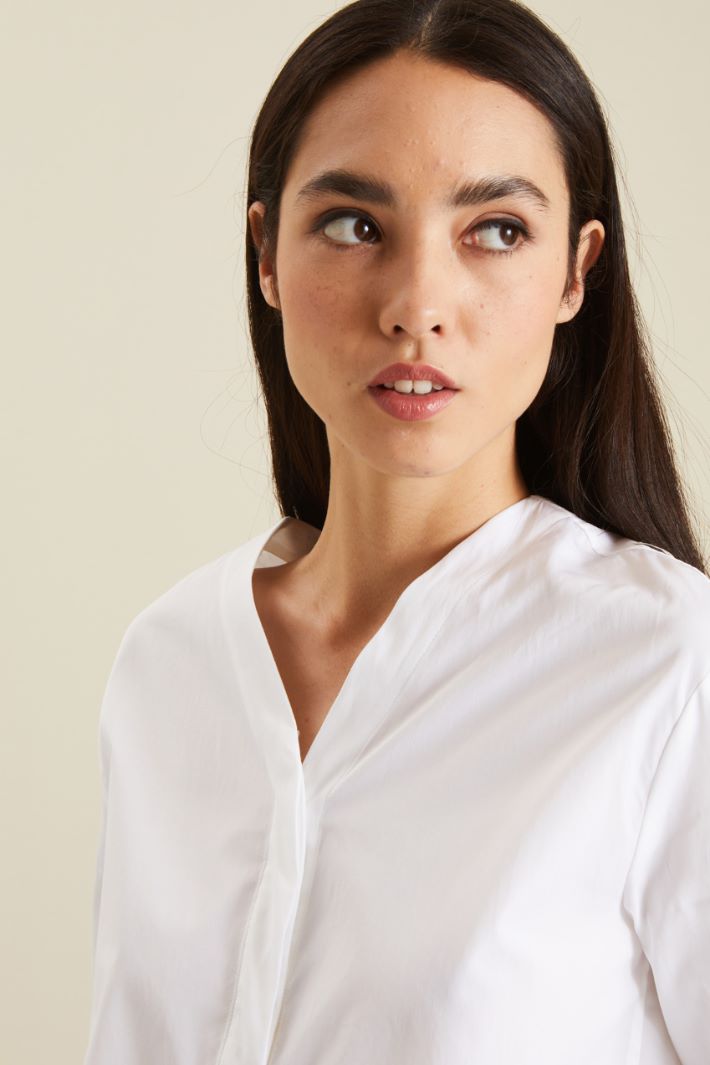 Cotton poplin shirt Intrend