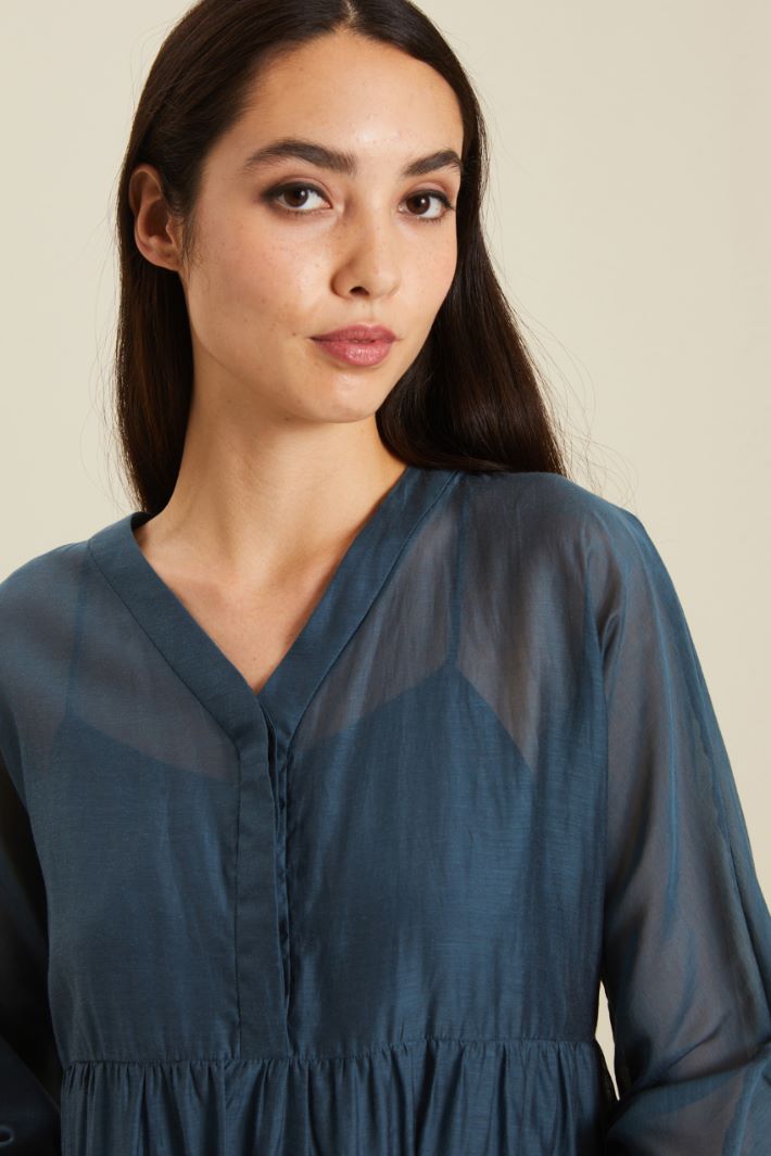 Cotton and silk dress Intrend