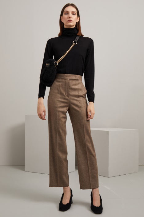 Flannel trousers Intrend