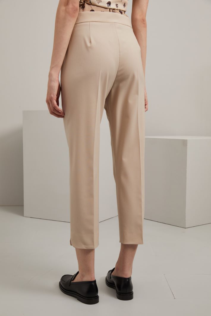 Pantalone a sigaretta in lana Intrend - 3