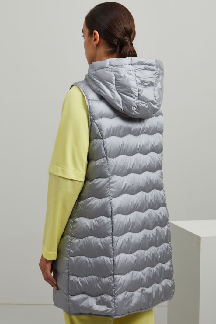 Gilet lungo imbottito Intrend - 2