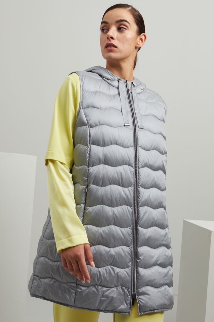 Gilet lungo imbottito Intrend - 3