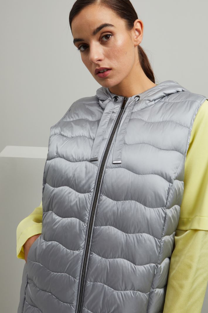 Gilet lungo imbottito Intrend - 4