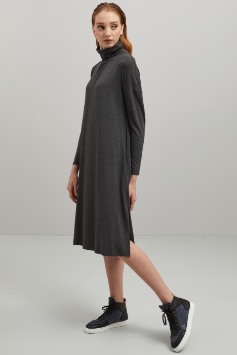 High neck dress Intrend