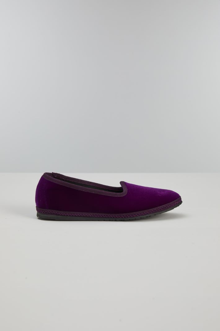 Velvet moccasins Intrend