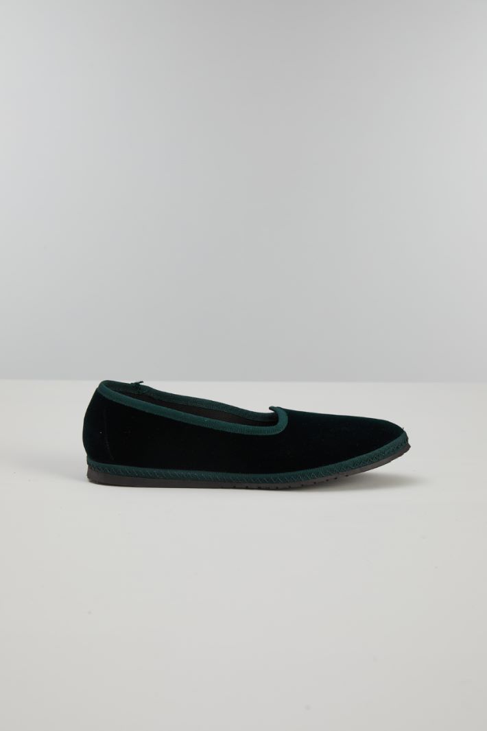 Velvet moccasins Intrend