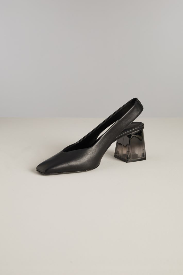 Slingback in pelle Intrend - 3