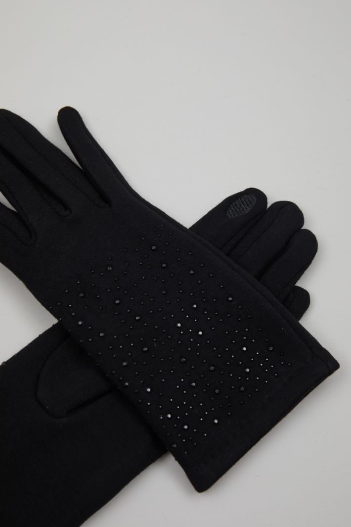 Beaded gloves Intrend - 2