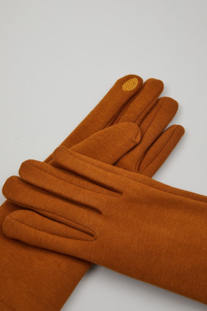 Cotton jersey gloves Intrend - 2