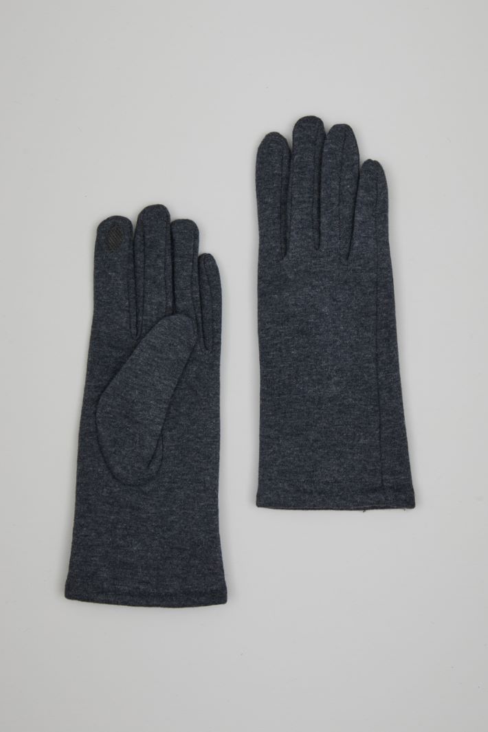 Cotton jersey gloves Intrend