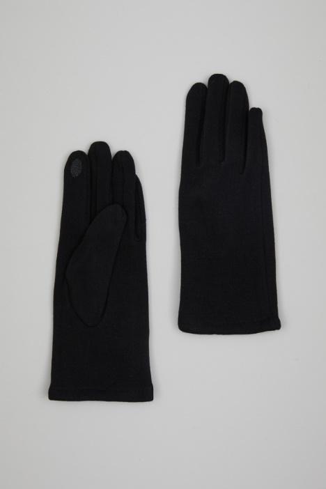 Cotton jersey gloves Intrend