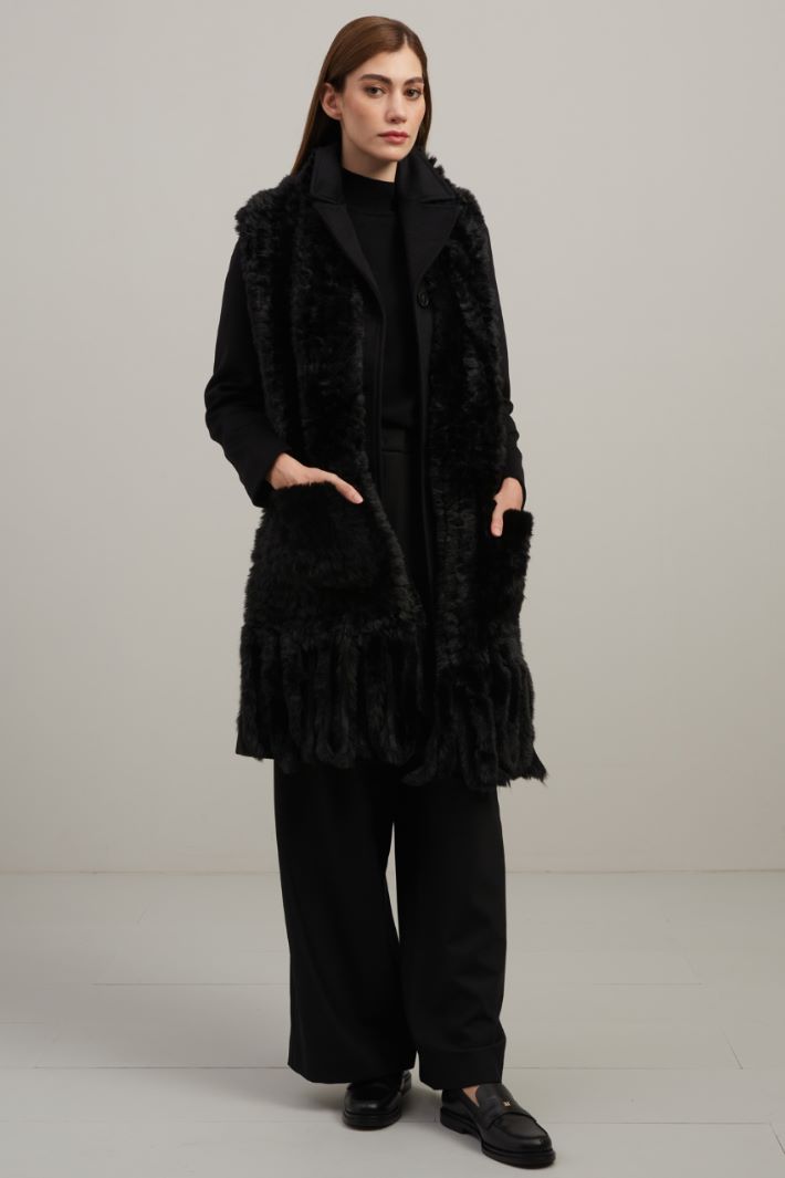 Fur-effect scarf Intrend - 2