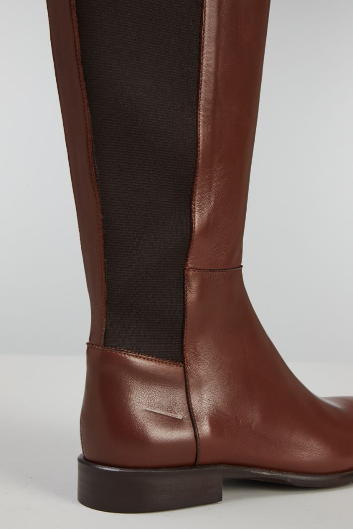 High leather boots Intrend - 4