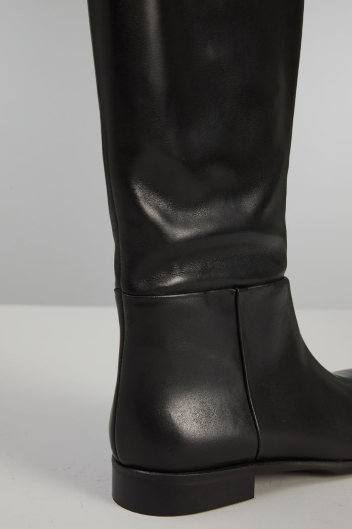 High leather boots Intrend - 4