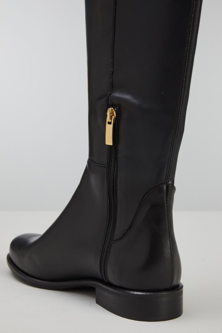 High leather boots Intrend - 4