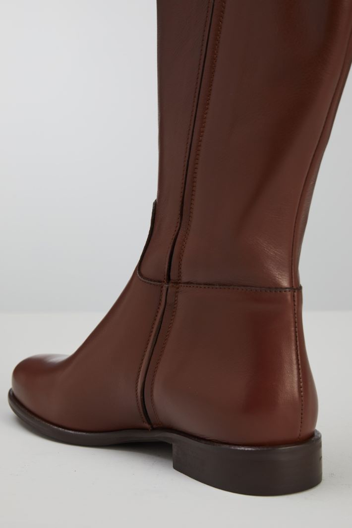 High leather boots Intrend - 4