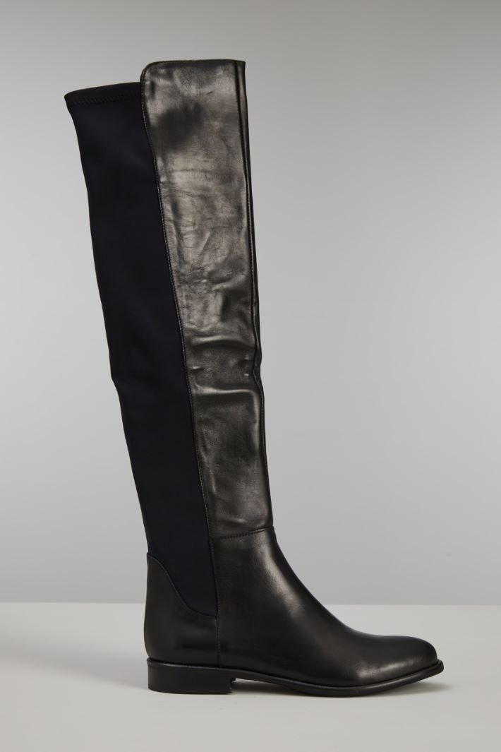 High leather boots Intrend