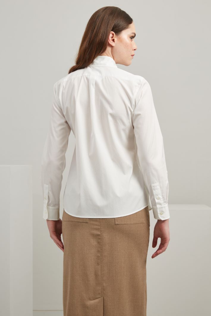 Cotton poplin shirt Intrend - 3