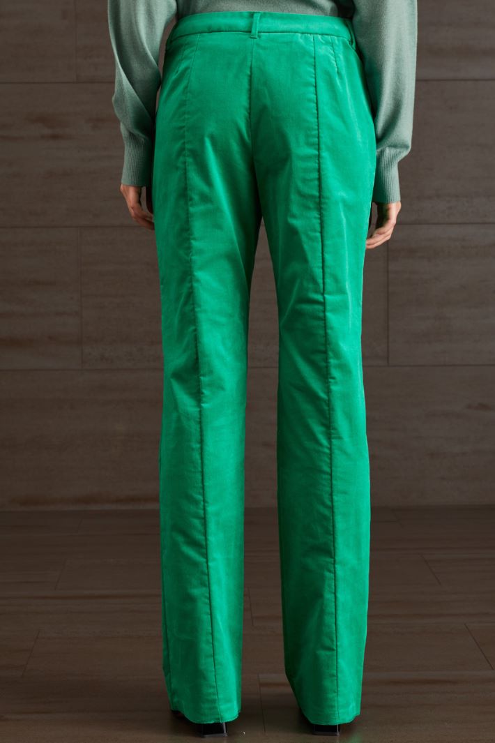 Pantaloni in velluto di cotone Intrend - 2