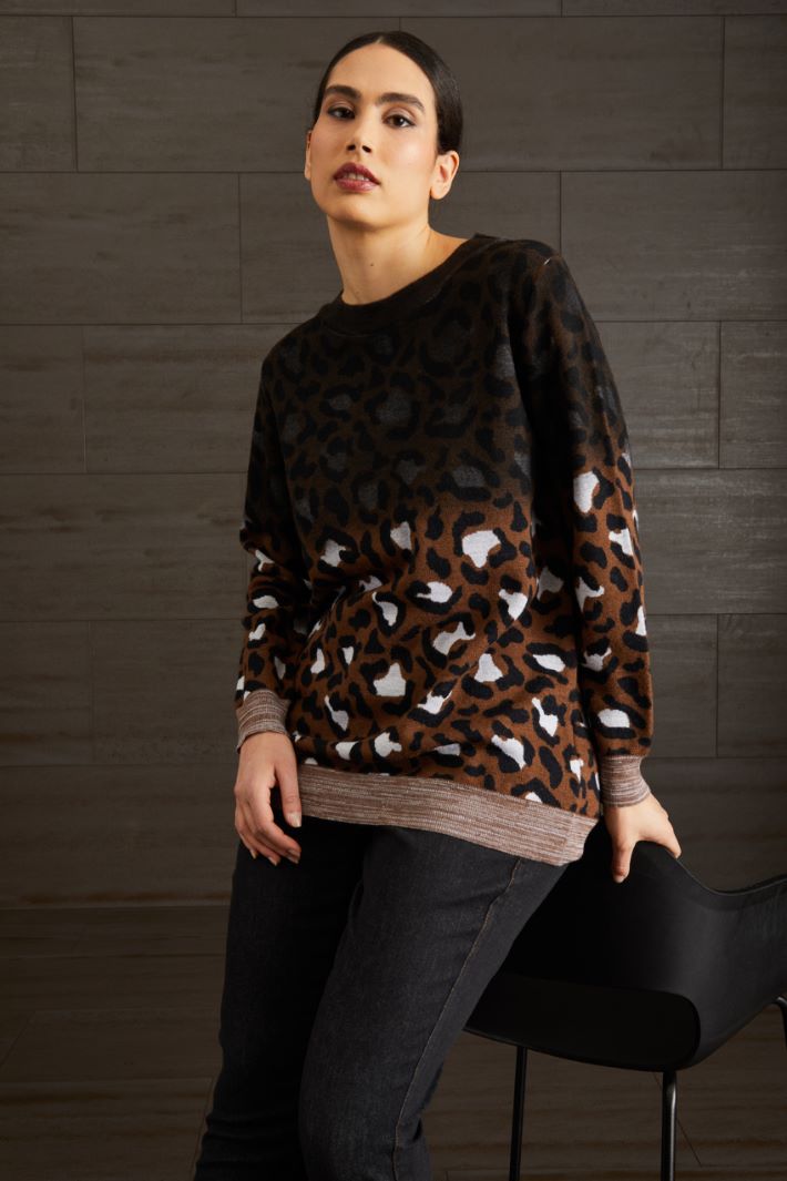 Maglia jacquard Intrend - 3