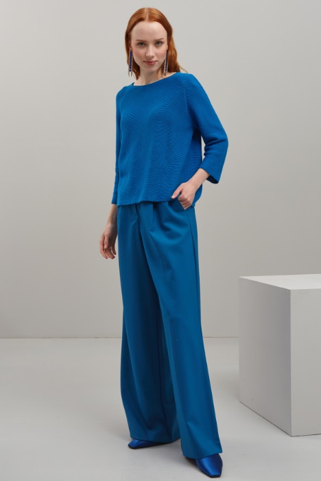 Cotton yarn sweater    Intrend