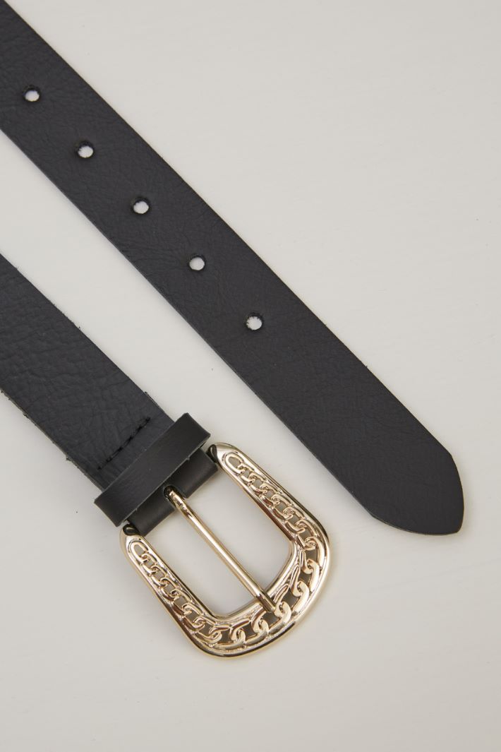 Perforated buckle belt Intrend - 2