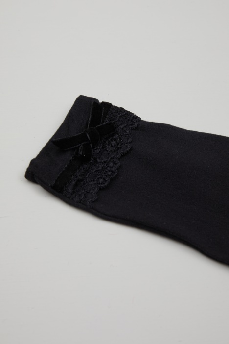 Guantes con pedrería