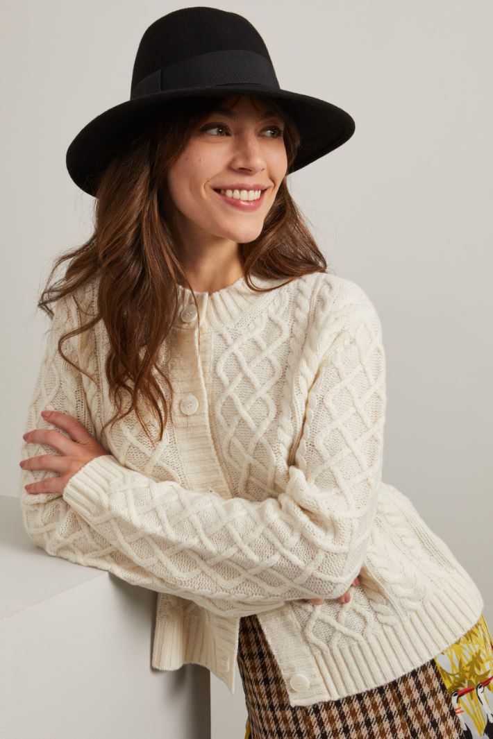 Wool fedora hat Intrend