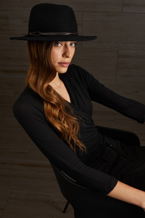 Fedora in feltro di lana