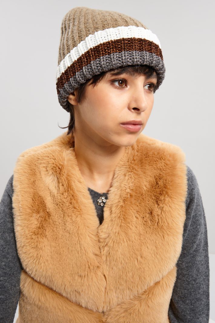 Lurex beanie Intrend - 2