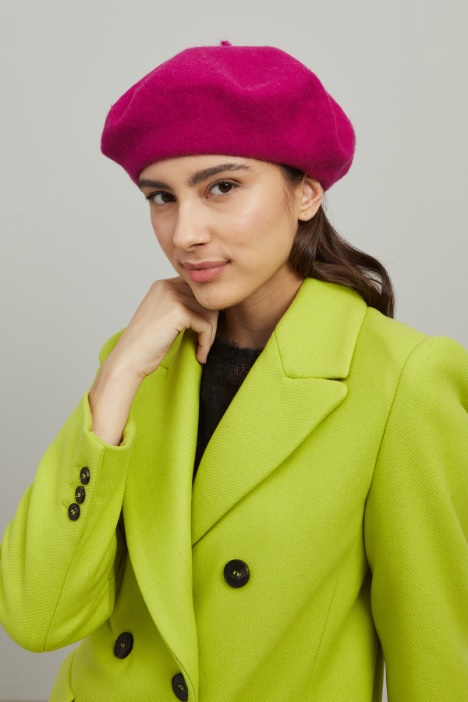 Brushed wool basque beret Intrend