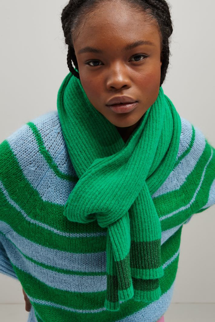 Knitted scarf Intrend - 2