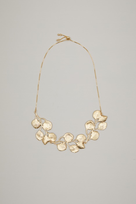 Collana dal motivo floreale Intrend