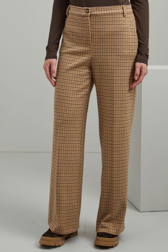 Pantaloni in jersey jacquard Intrend - 2