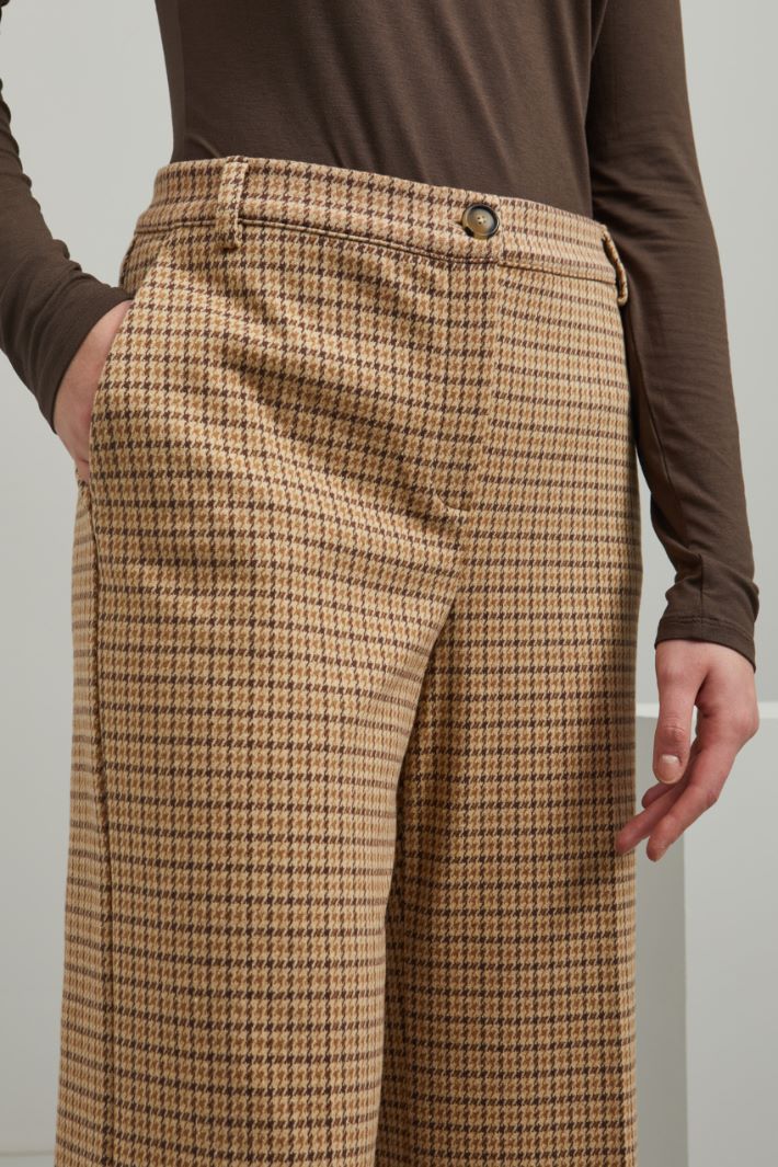 Pantaloni in jersey jacquard Intrend - 3