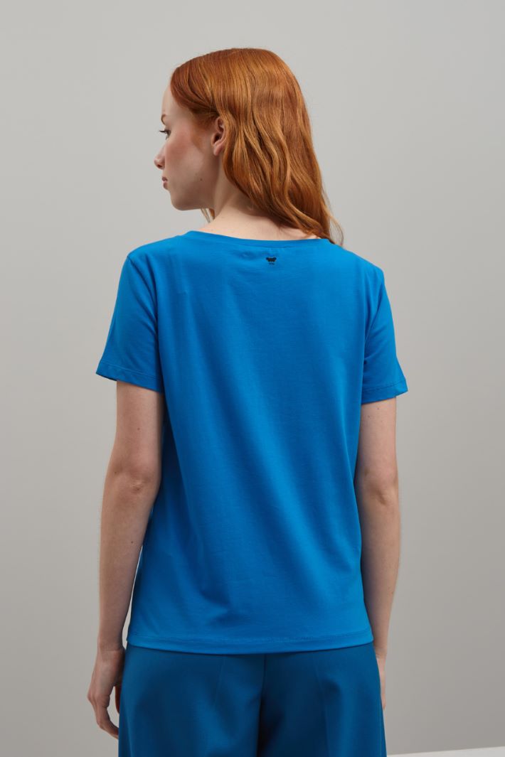 Cotton jersey T-shirt Intrend