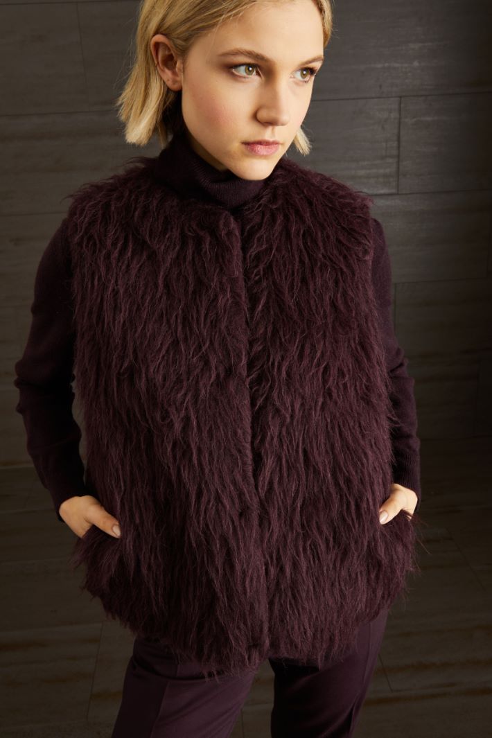 Gilet in alpaca Intrend - 3