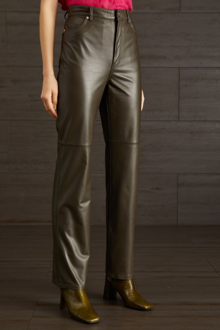 Pantaloni in pelle  Intrend - 2