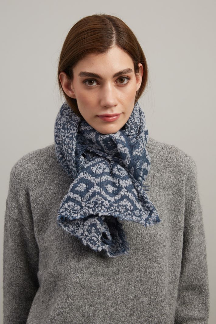 Bouclè gauze scarf Intrend