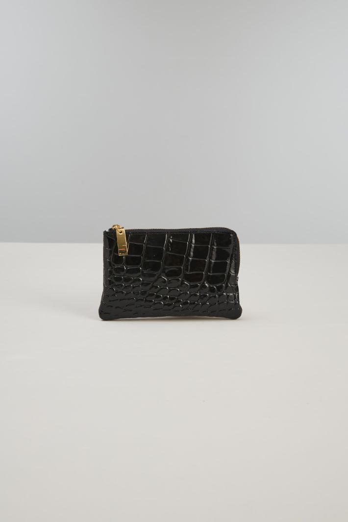 Crocodile print wallet Intrend