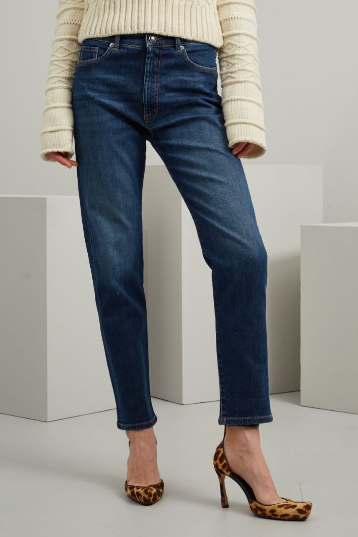 Jeans skinny in cotone Intrend - 3