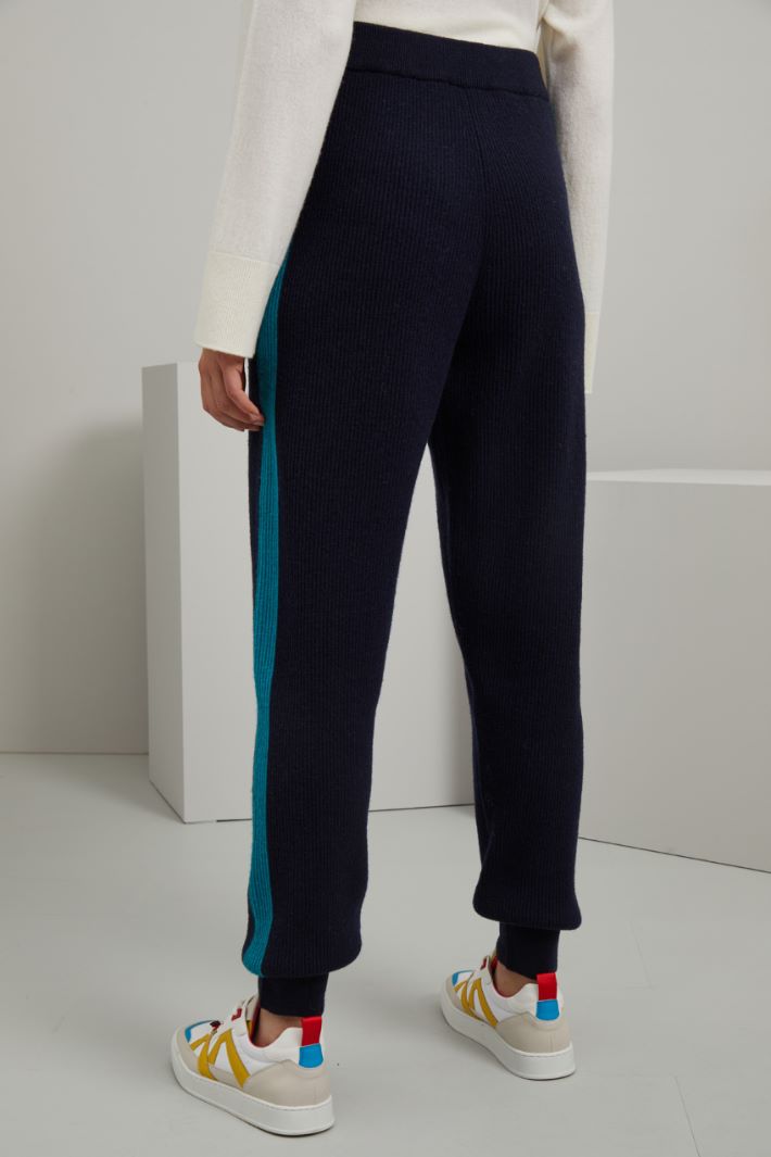 Pantaloni in maglia Intrend - 3