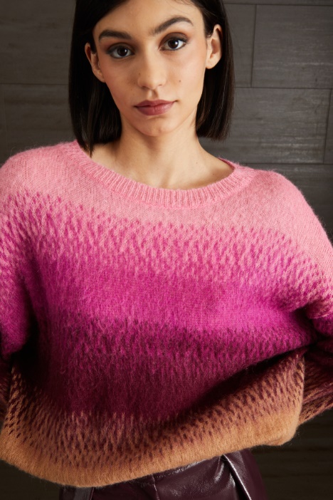 Inlaid sweater Intrend