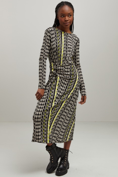 Printed jersey dress Intrend