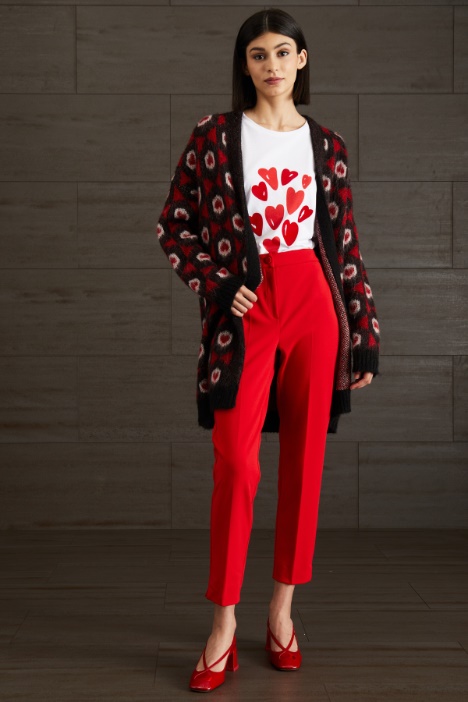 Semi-fitted trousers Intrend