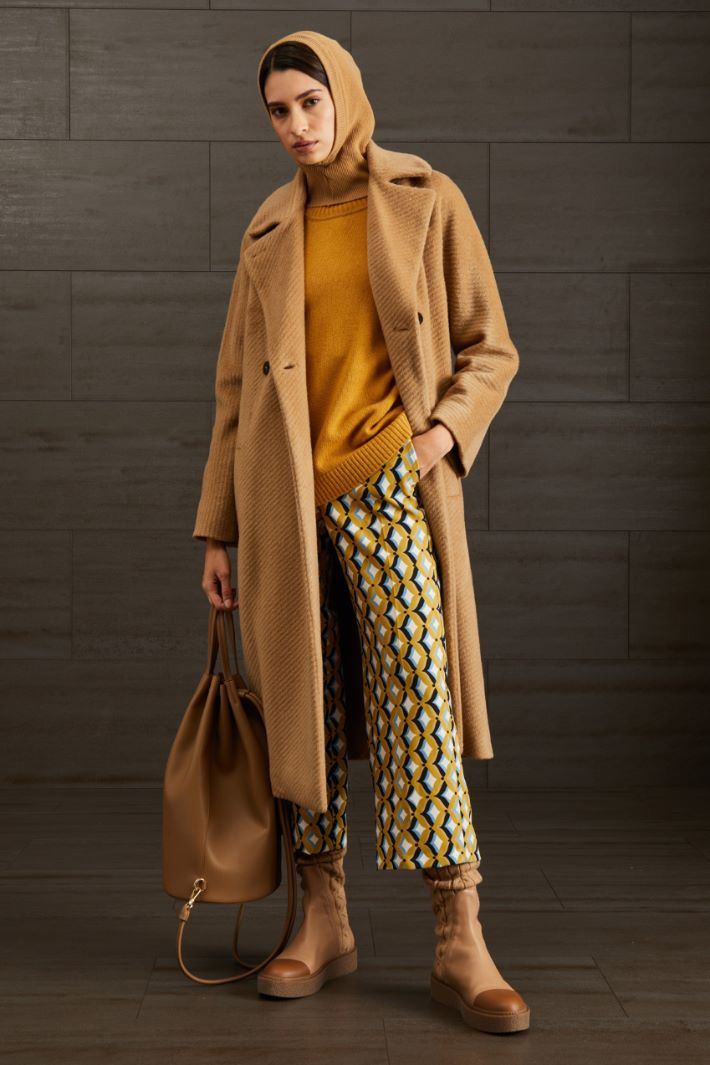 Coat with belt Intrend - 2